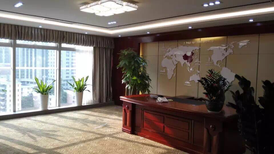 辦公家具大班臺實(shí)拍
